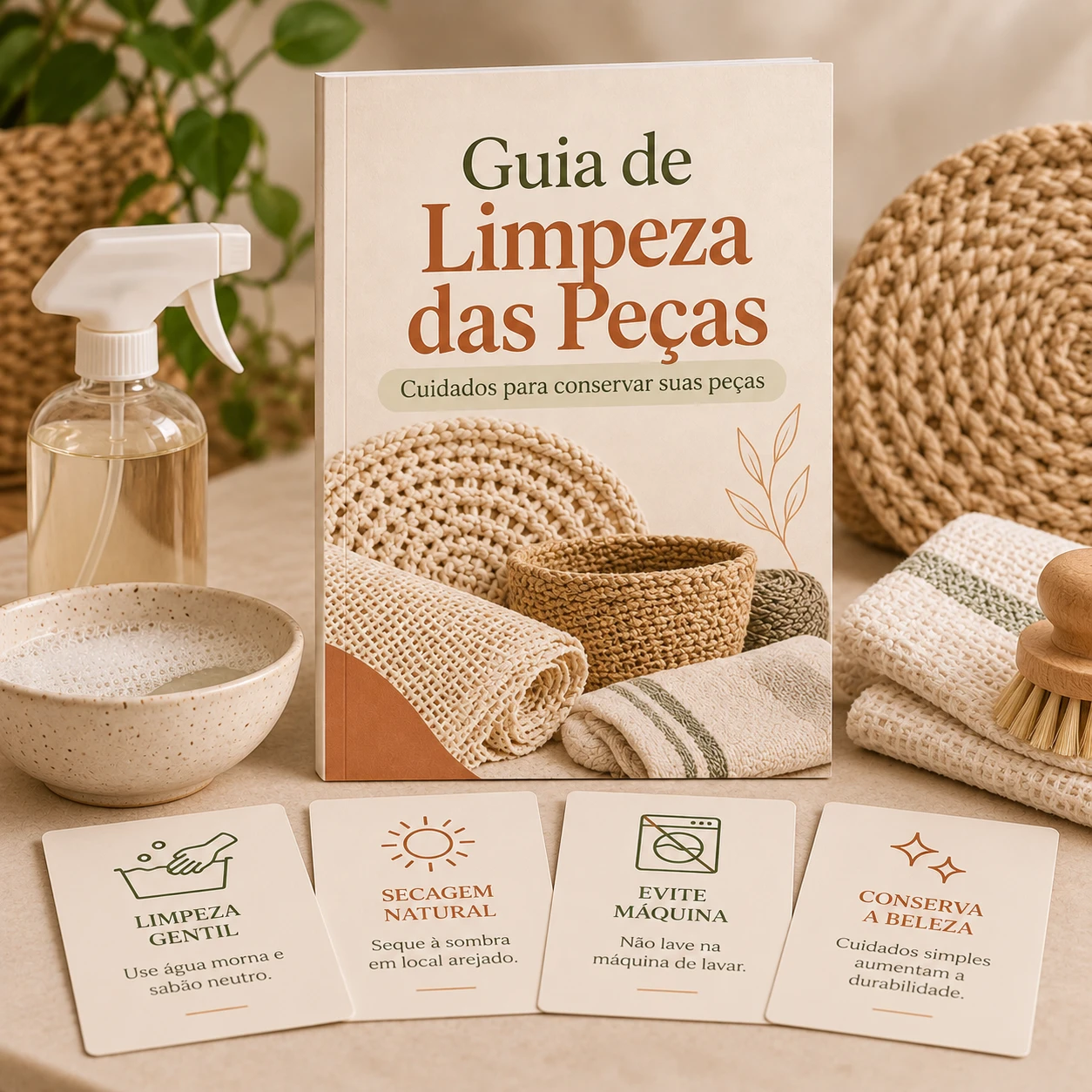 Capa do Guia de Limpeza das Peças